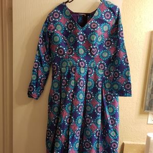 Ankara african print maxi dress